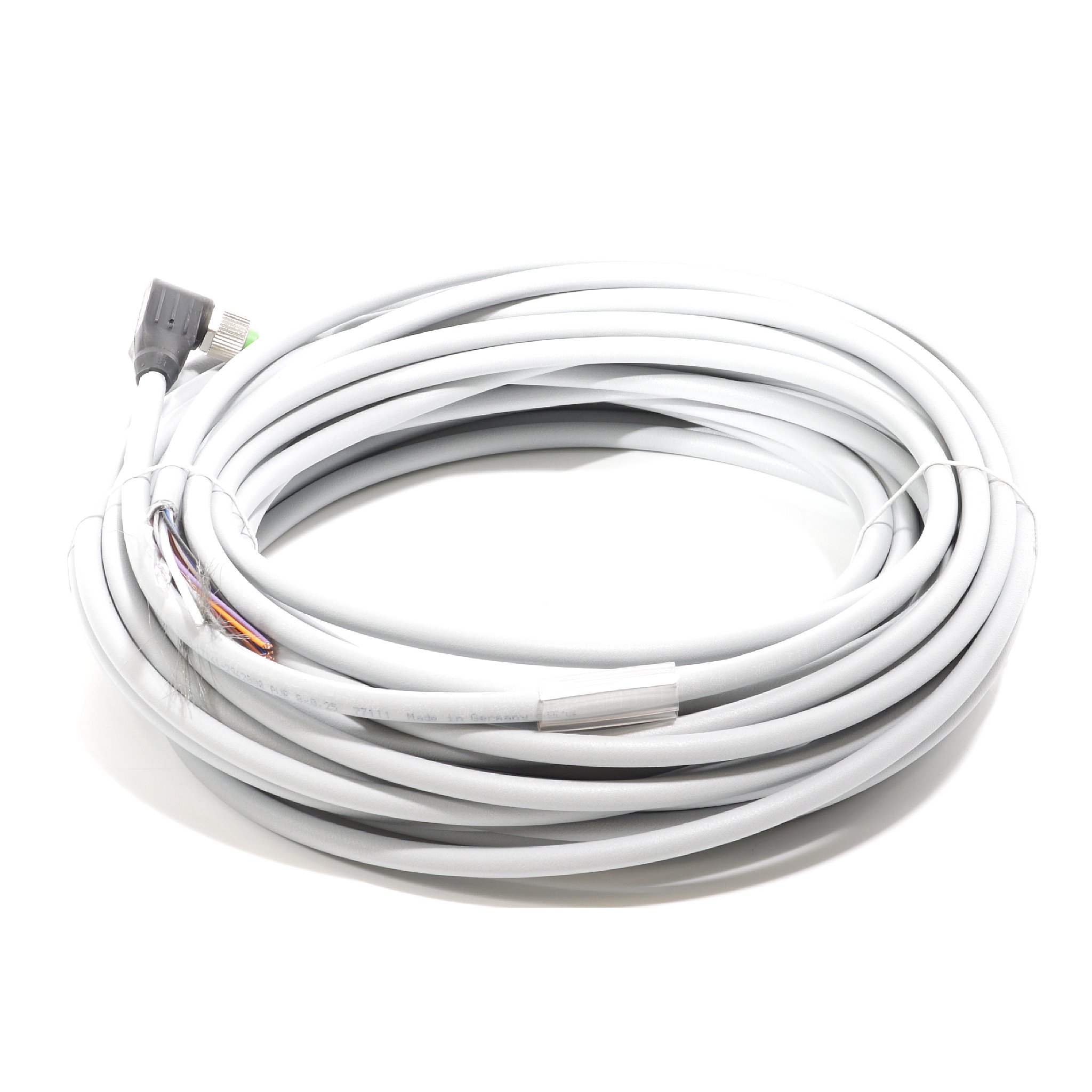 Connection cable M12 free Ltg end shielded  New FS